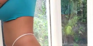 Big Tit Teen Gabbie Carter Masturbating in her window