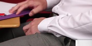 British schoolgirl voyeur instructs classmate on tugging