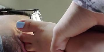 Slobbering My Teen Friend Lena's Asian toes