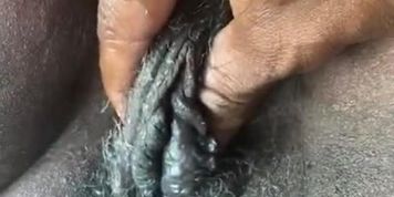 My fat pussy lips, he likes it hairy sometimes (Fatpussy)