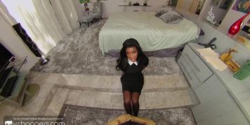 Vr Bangers Slutty Black Maid Nicole Kitt And Great Screw Strategy