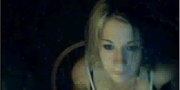 Young whore showing her tits