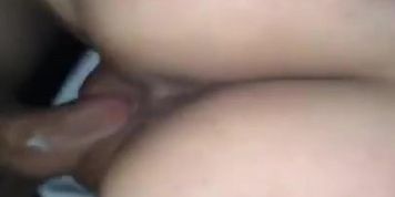Big ass Cream pie on a long cock