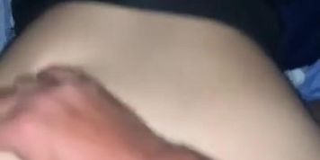Milf loves them back shots late night while her husband work
