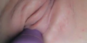Clit sucking vibrator makes me cum and cream rough af..watch it drip