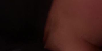 Thick Latina teen mexican milf fucks big white cock and let&rsquo;s him cum deep in her pussy. Creampie