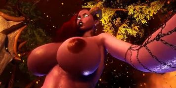 DRAENEI THREESOME FUTA FUCKING AND BLOWJOB [TAKER POV]