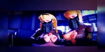 Exga 3d porn cum in pussy + heartbeat