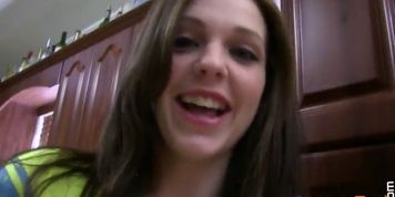 Big tit real student gets doggy style fucked