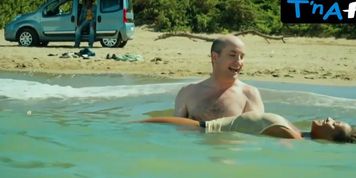 Aude Legastelois Breasts,  Underwear Scene  in Back Home