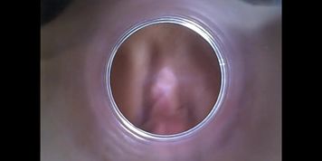 Amateur camgirl puts cam deep inside her wet teen pussy during solo masturbation (AmateurCollege)