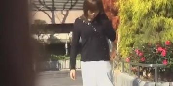 Elegant charming Japanese bitch gets nicely intercepted by handy sharking guy