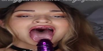 (PREVIEW) Hawaiian Latina Gizelle Xo Squirts All Over The Bed W/ Her Fave DIldo