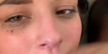 She loves cum on her face