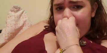 Baby girl cums hard!
