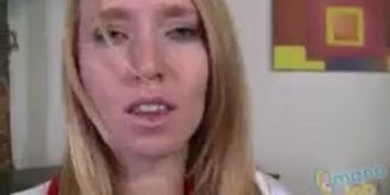 Nurse Emerson needs a sperm sample :