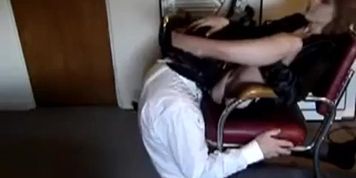 Kinky sex Secretary and her boss