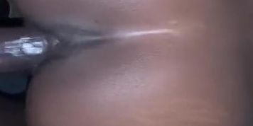 Stepson gets a taste of his black step mother tight pussy
