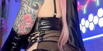 Bassdrip Fills Her Holes Dressed As Sexy Nun