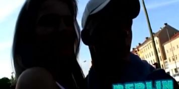 Horny girl in public.