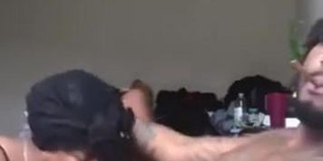 She is enjoy sucking my cock while am rolling Marijuana Maryjane   Rastafuck rastadick