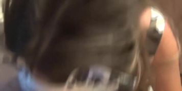 Masked Pussycat Blows Cock