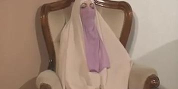 The Turkish girl in a hijab