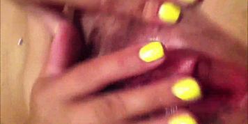 Horny MILF playing with herself