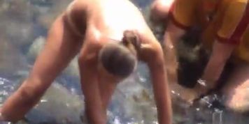 Nude Beach. Voyeur Video 336