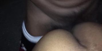 Fucking my gfs mother outside 