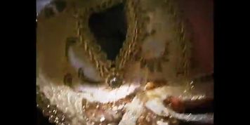Coralie gets huge Cumshot