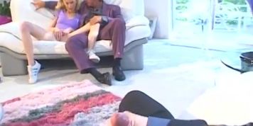 Double fucked teen
