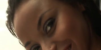 Huge booty babe gets ass groped