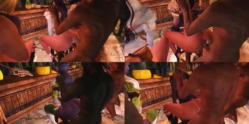 Skyrim Orgy at the Tavern
