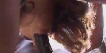 Ghetto Bitch hammered Outside