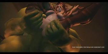 Gangbang Beast's Orgies, World of Warcraft Porn Parody