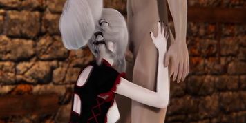 RWBY - Salem blowjob (3D Porn)