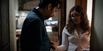 Tommy Pistol showing a much darker side of himself to Leana Lovings