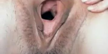 Gaping Pussy And Ass Close Up