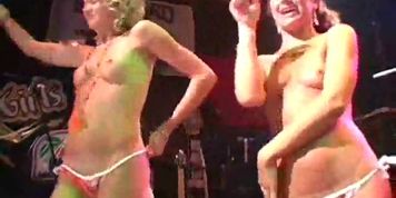 Sweet party chicks hard fucked and taking wet oral job - SweetPartyChicks