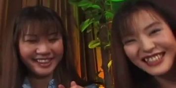 Two hairy Japanese lesbians licking each part3