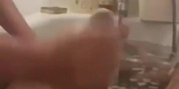 She Stroke My Dick In The Bath 3