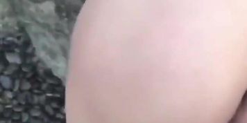 Slap my slut neighbor's ass on the beach (T&uuml;rk kom?u g&ouml;t tokatlama ve g&ouml;t deli?i yalama)