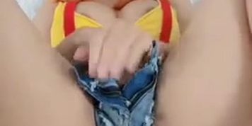Velvetvalie dildo sex & creamy orgasm