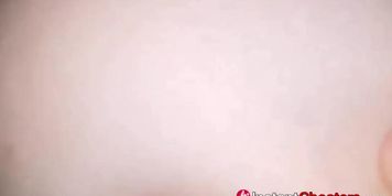 Attractive Teenage Hottie Sucks & Fucks & Swallows Man Goo