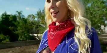 Cowgirls Virgo Peridot and Alexis Andrews Share The Priest's Big D