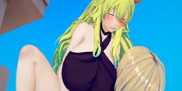 R010 Lucoa Quetzalcoatl [Dragon Maid] Hentai 3D (Veeter)