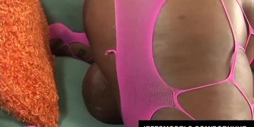 Black BBW Daphne Daniels gets powerfully penetrated