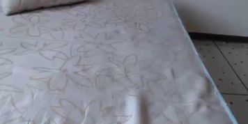 Tease on bed