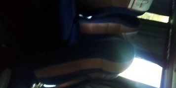 I Hope not to get Caught by Fingering my Pussy in the Bus
